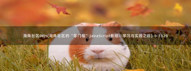 天涯海角论坛海角社区：海角社区06js(海角社区的“零门槛”JavaScript